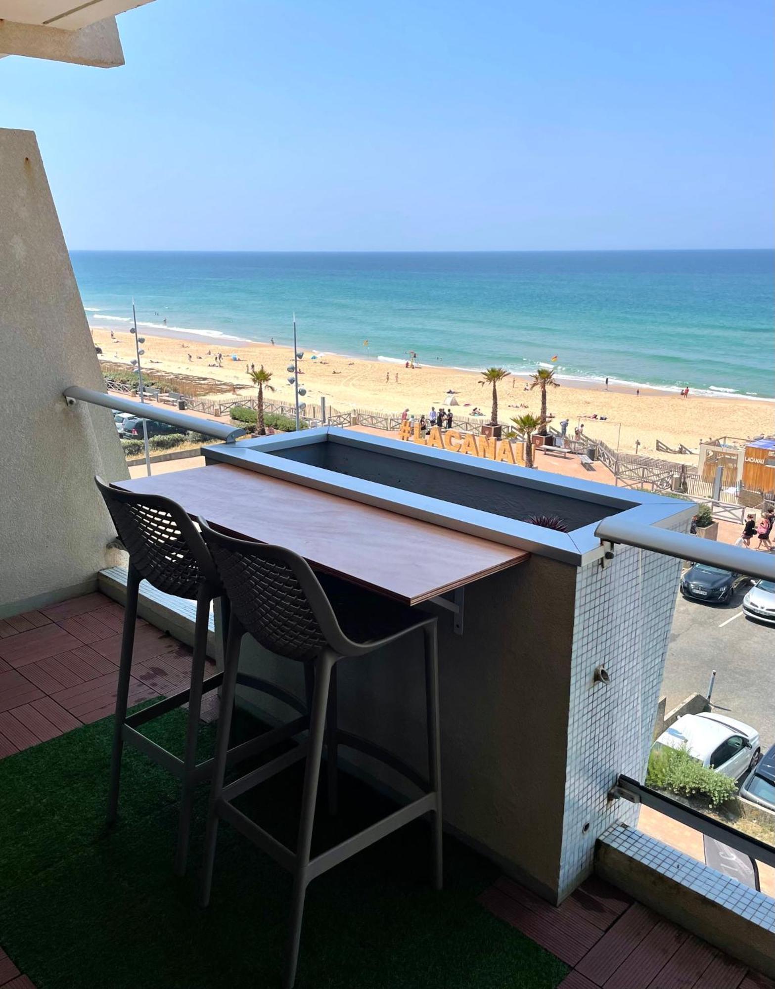 Studio Vue Imprenable Sur Ocean Lacanau Dış mekan fotoğraf