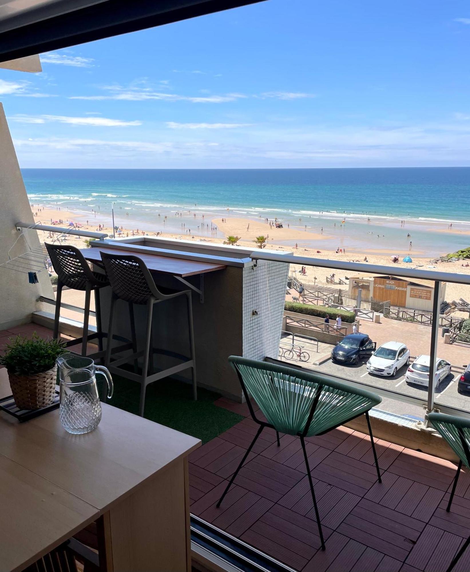 Studio Vue Imprenable Sur Ocean Lacanau Dış mekan fotoğraf