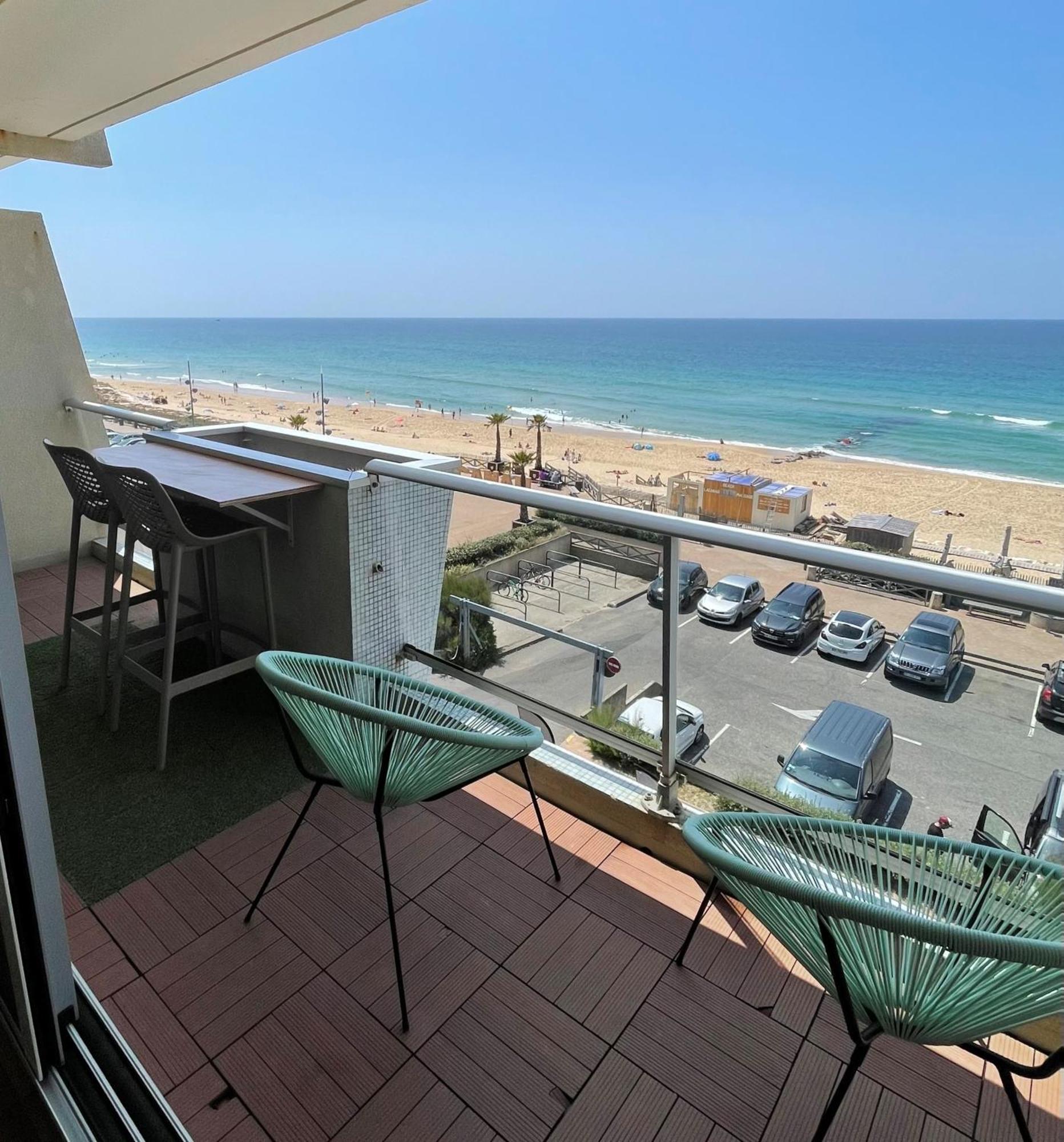 Studio Vue Imprenable Sur Ocean Lacanau Dış mekan fotoğraf